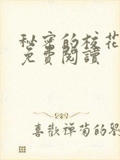 秘密的校花小说免费阅读