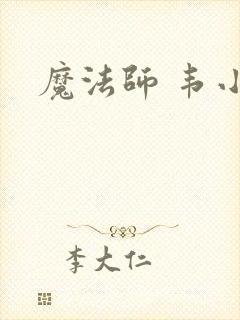 魔法师 韦小宝封面