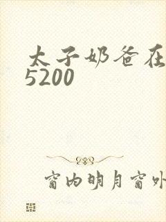 太子奶爸在花都5200
