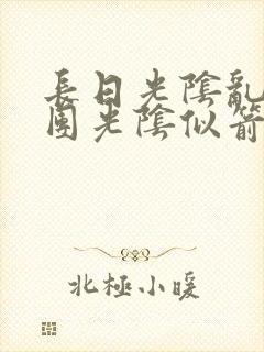 长日光阴乱作一团光阴似箭笔趣阁最新类似