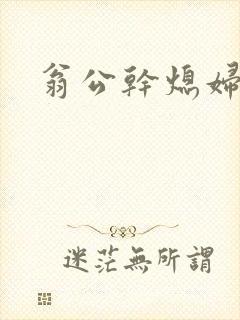 翁公干熄妇