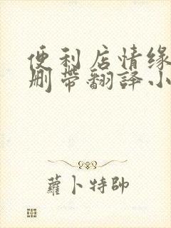 便利店情缘未增删带翻译小说