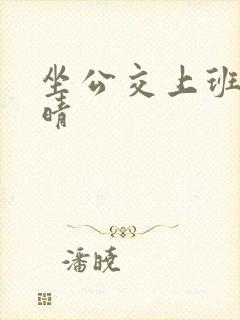 坐公交上班的苏晴