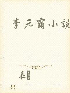 李元霸小说