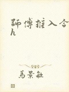 师傅推入合欢丸h封面