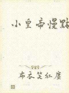 小皇帝慢点疼封面