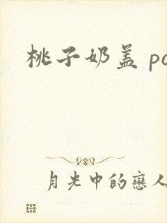 桃子奶盖 po