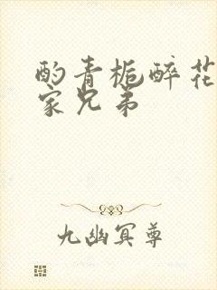 酌青栀醉花阴贺家兄弟封面