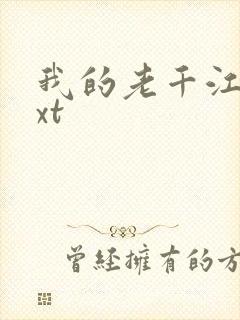 我的老千江湖txt