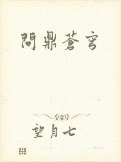 问鼎苍穹封面