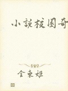 小说校园奇侠