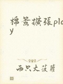 棉签扩张play封面