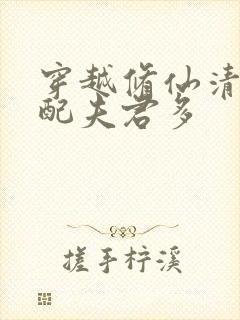 穿越修仙清纯女配夫君多