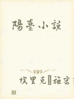 阳台小说