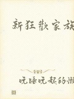 新狂欢家族小说