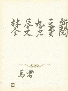 林辰九天斩神诀全文免费阅读笔趣阁