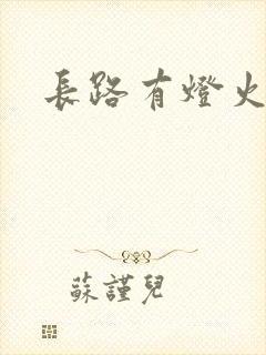 长路有灯火封面