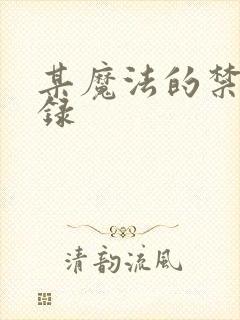 某魔法的禁书目录封面