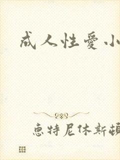 成人性爱小说