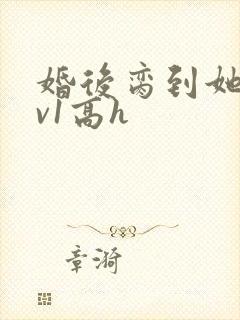 婚后脔到她哭1v1高h封面