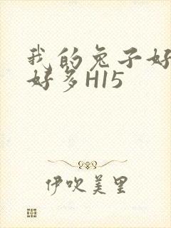 我的兔子好软水好多H15