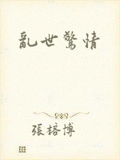 乱世惊情封面
