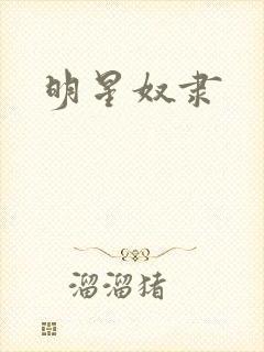 明星奴隶封面