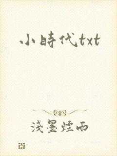 小时代txt封面