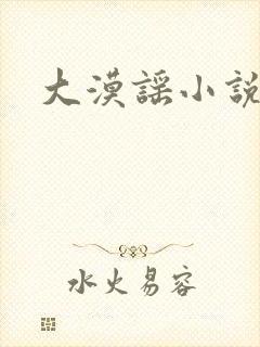 大漠谣小说封面