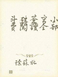 斗破苍穹小说免费阅读全部封面