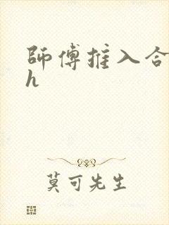 师傅推入合欢丸h封面
