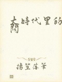 大时代里的小军阀封面