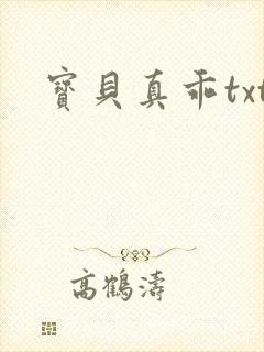 宝贝真乖txt