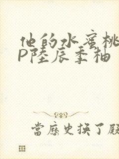 他的水蜜桃POP陆辰季柚