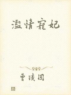 滥情宠妃封面