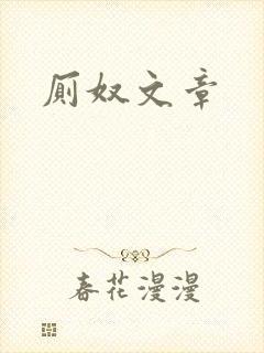 厕奴文章