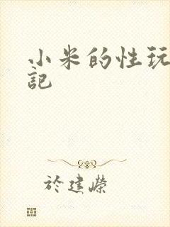 小米的性玩具日记