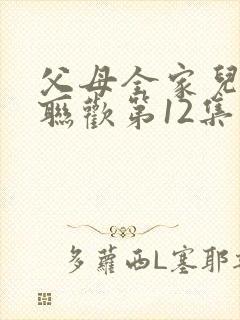 父母全家儿女大联欢第12集