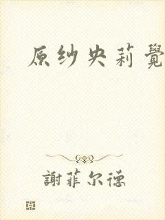 原纱央莉觉醒封面