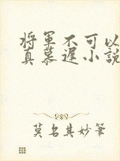 将军不可以魏云真慕迟小说笔趣阁封面