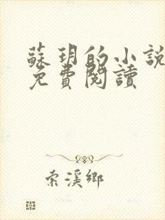 苏玥的小说全文免费阅读封面