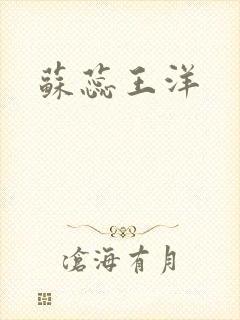 苏蕊王洋