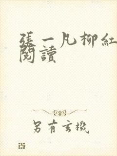 张一凡柳红免费阅读