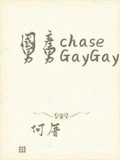 国产chase男男GayGay