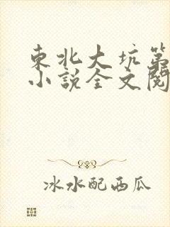 东北大坑第二部小说全文阅读