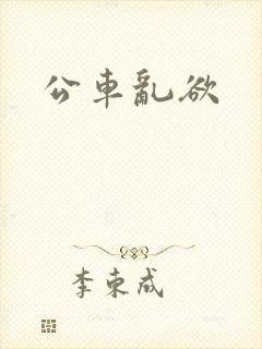 公车乱欲封面