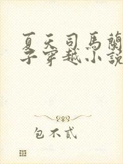夏天司马兰九皇子穿越小说笔趣阁
