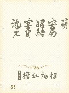 沈宴昭安萌全文免费结局