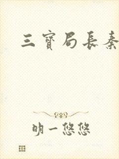 三宝局长秦守仁