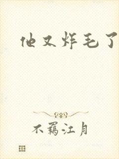 他又炸毛了